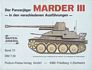 Der Panzerjäger Marder III in den verschiedenen Ausführungen