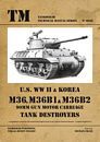 Tankograd 6036: US WWII & Korea M36, M36B1 & M36B2 Tank Destroyers