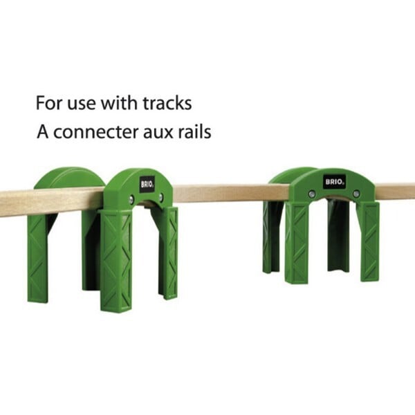 BRIO Groene spoorbrug pijlers
