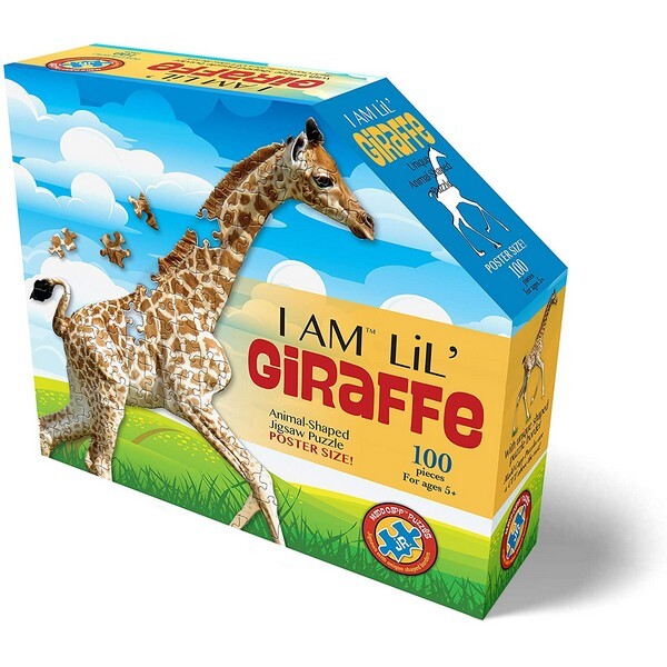 Madd Capp Puzzles Silhouet Puzzel Giraf