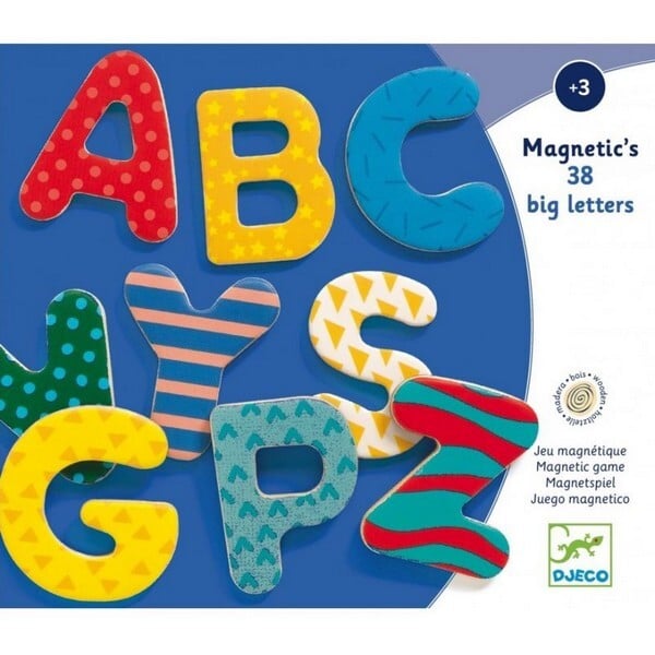 Djeco Magneten Speelset Letters
