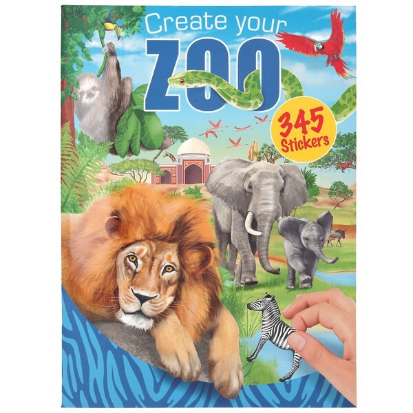 CreativeStudio Maak je eigen Zoo Stickerwereld
