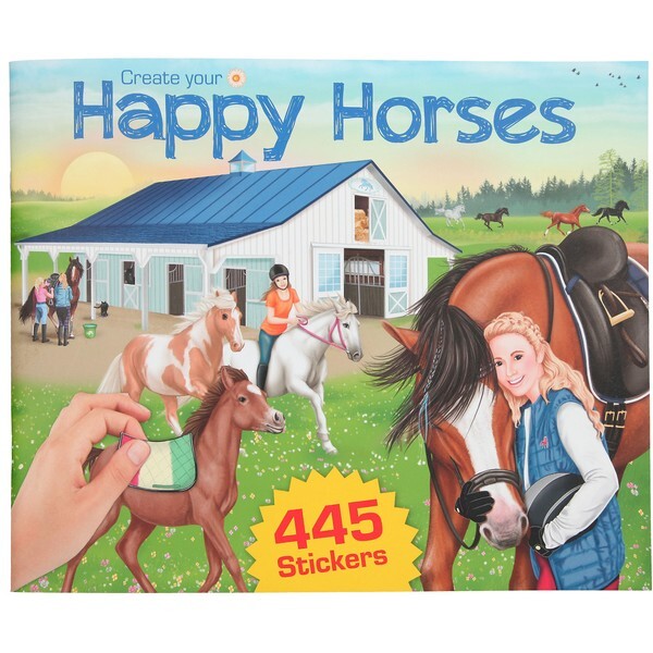 Miss Melody Happy Horse Stickerwereld