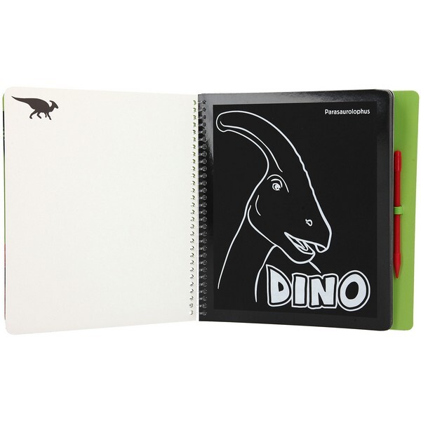 Dino World Magic Scratch Kleurboek