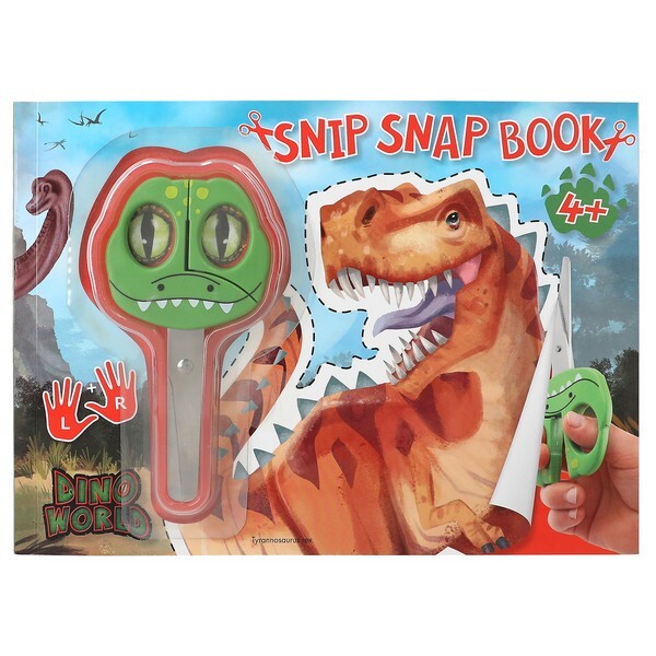 Dino World Snip Snap Knipboek