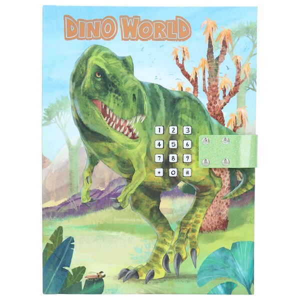 Dino World Dagboek met geluid T-Rex