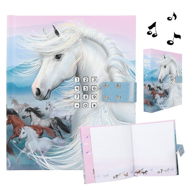 Miss Melody Dagboek met muziek Wild Horses