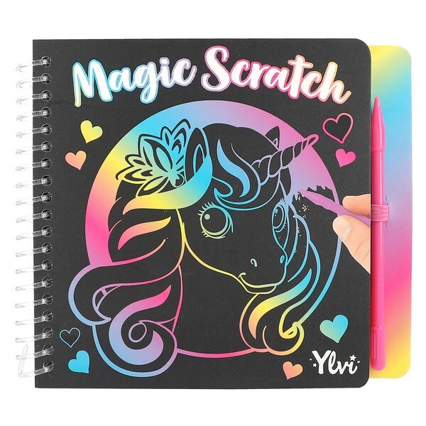 Ylvi Unicorn Mini Magic Scratch Kleurboek