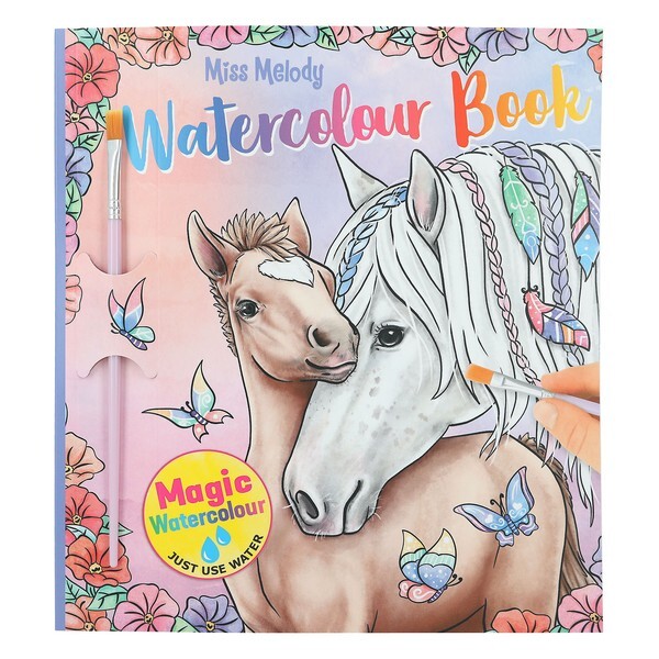 Miss Melody Magisch Waterverf Kleurboek Heartbreaker