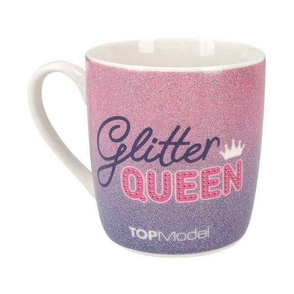 TOPModel Mok in geschenkverpakking Glitter Queen