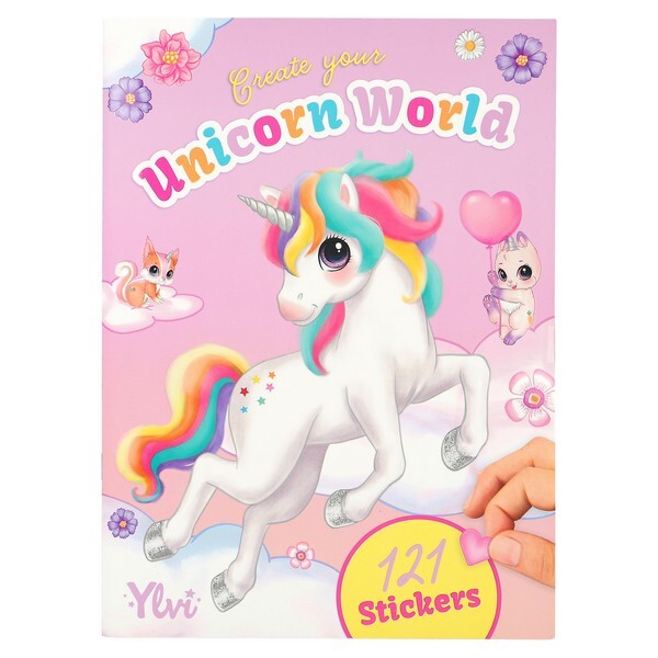 Ylvi Create Your Unicorn World Stickerboek