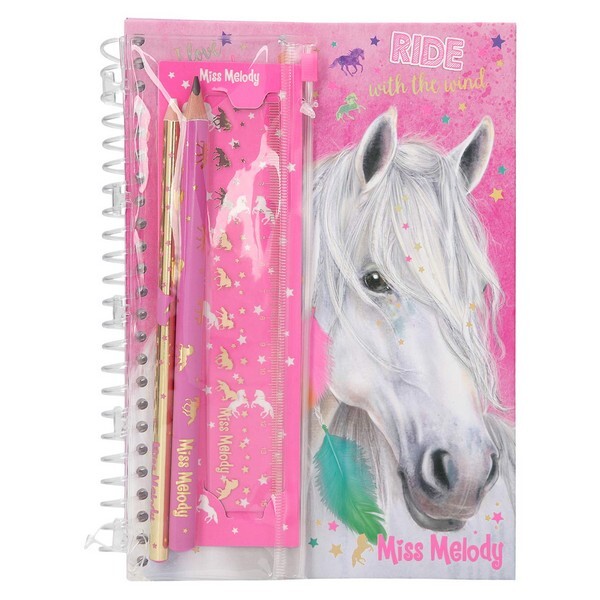 Miss Melody Notitieboek met Schrijfwaren