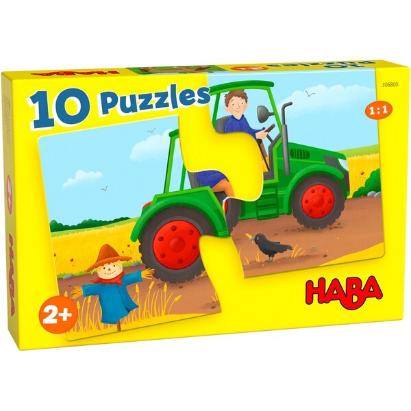10-in-1-Puzzel Op de Boerderij